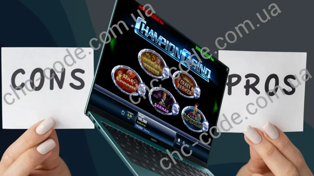 Плюсы и минусы казино chc play